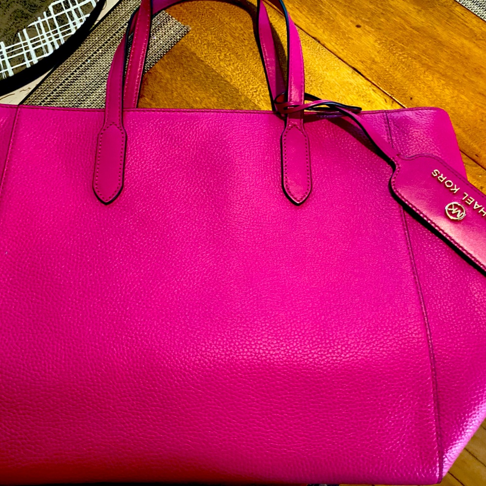 Michael kors original fuschia handbag